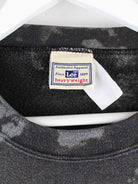 Lee 90s Vintage Heavyweight Embroidered Tie Dye Sweater Grau XL (detail image 2)