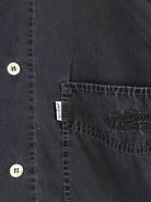 Levi's 00s White Tab Embroidered Hemd Schwarz M (detail image 2)