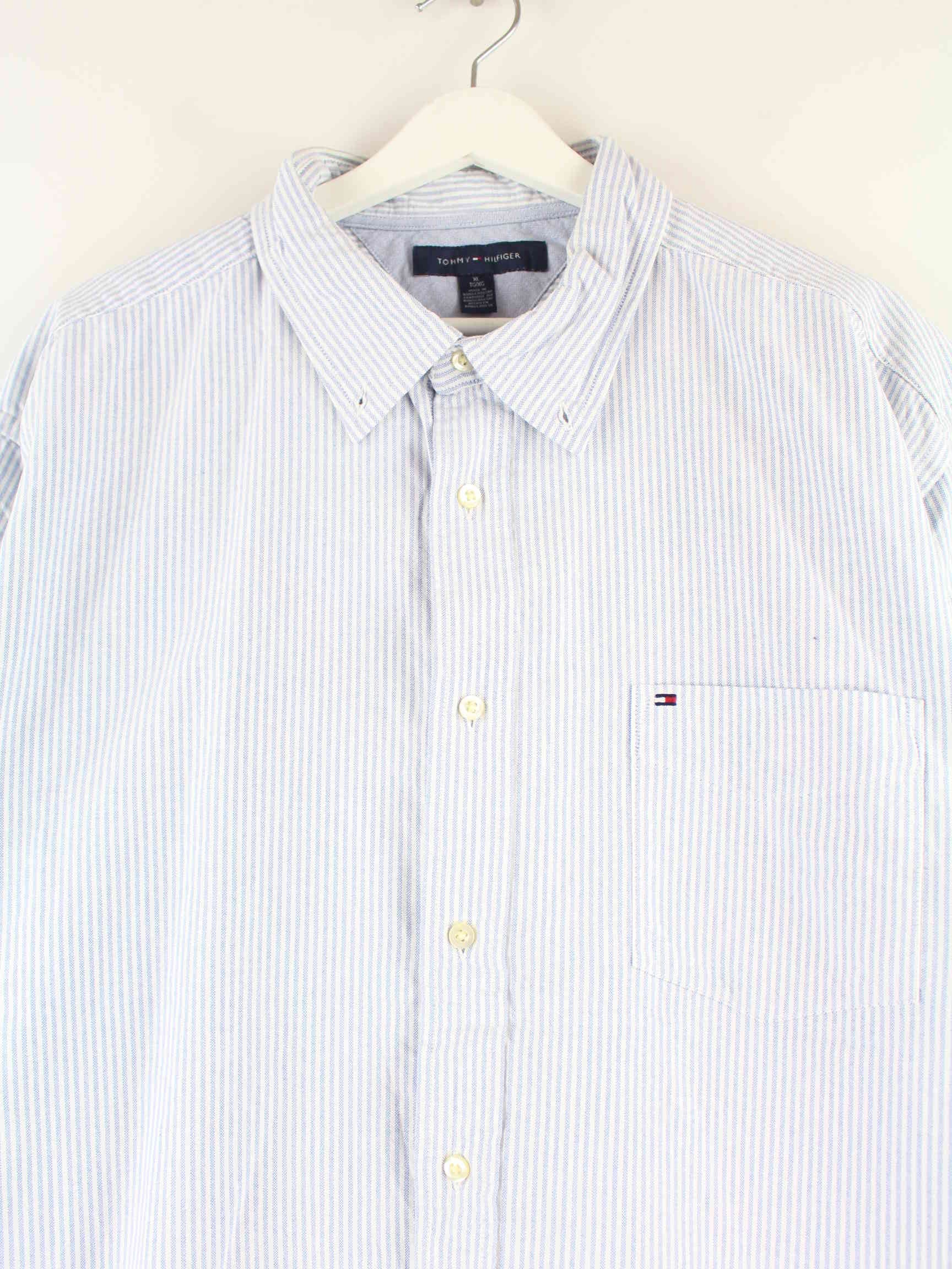 Tommy Hilfiger Striped Hemd Blau XL (detail image 1)