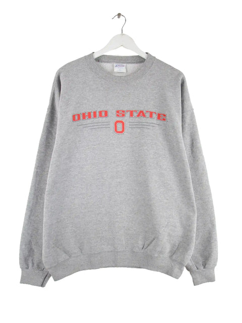 Santee 90s Vintage Ohio State Sweater Grau XL