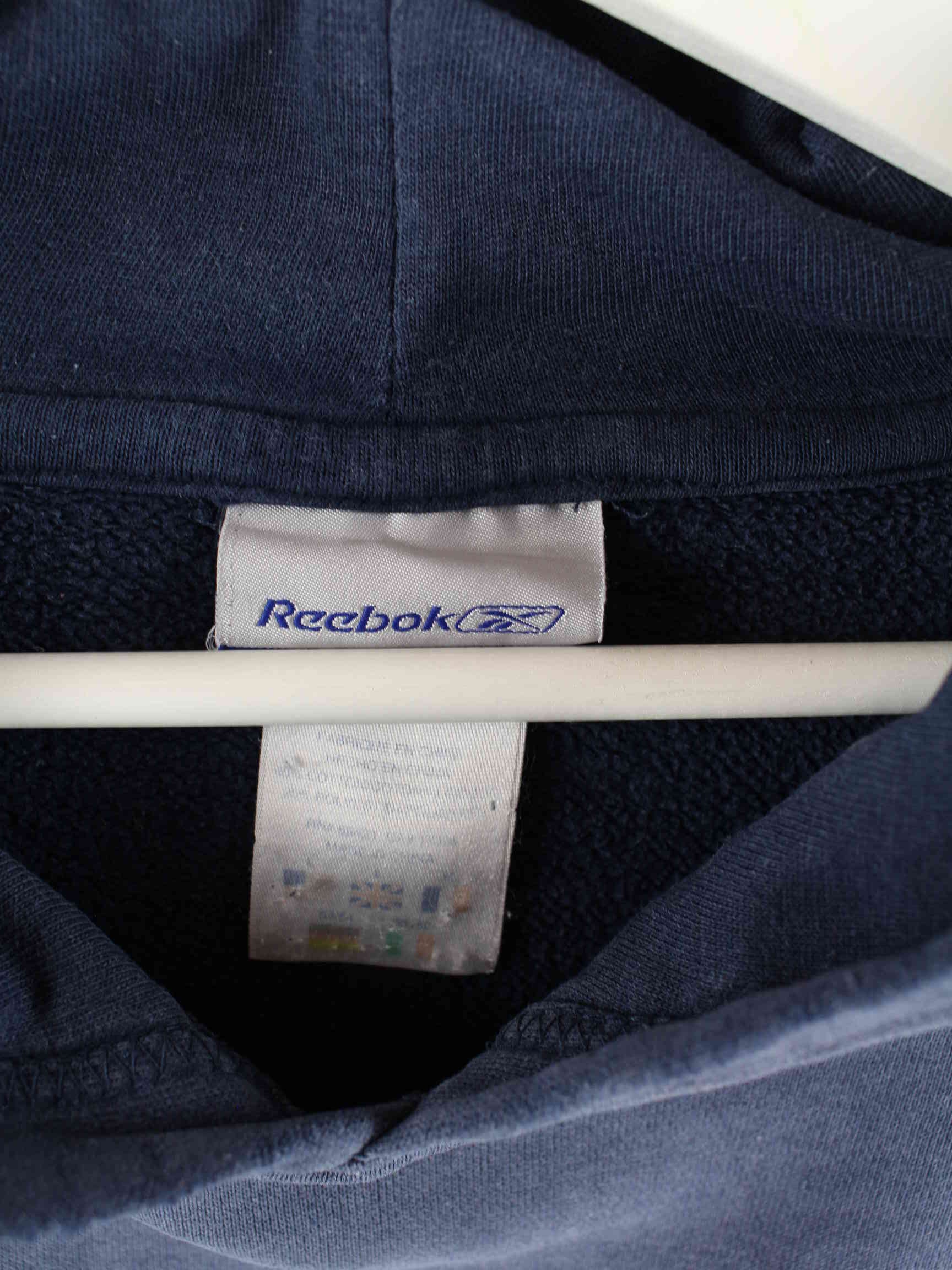 Reebok y2k Embroidered Hoodie Blau L (detail image 2)