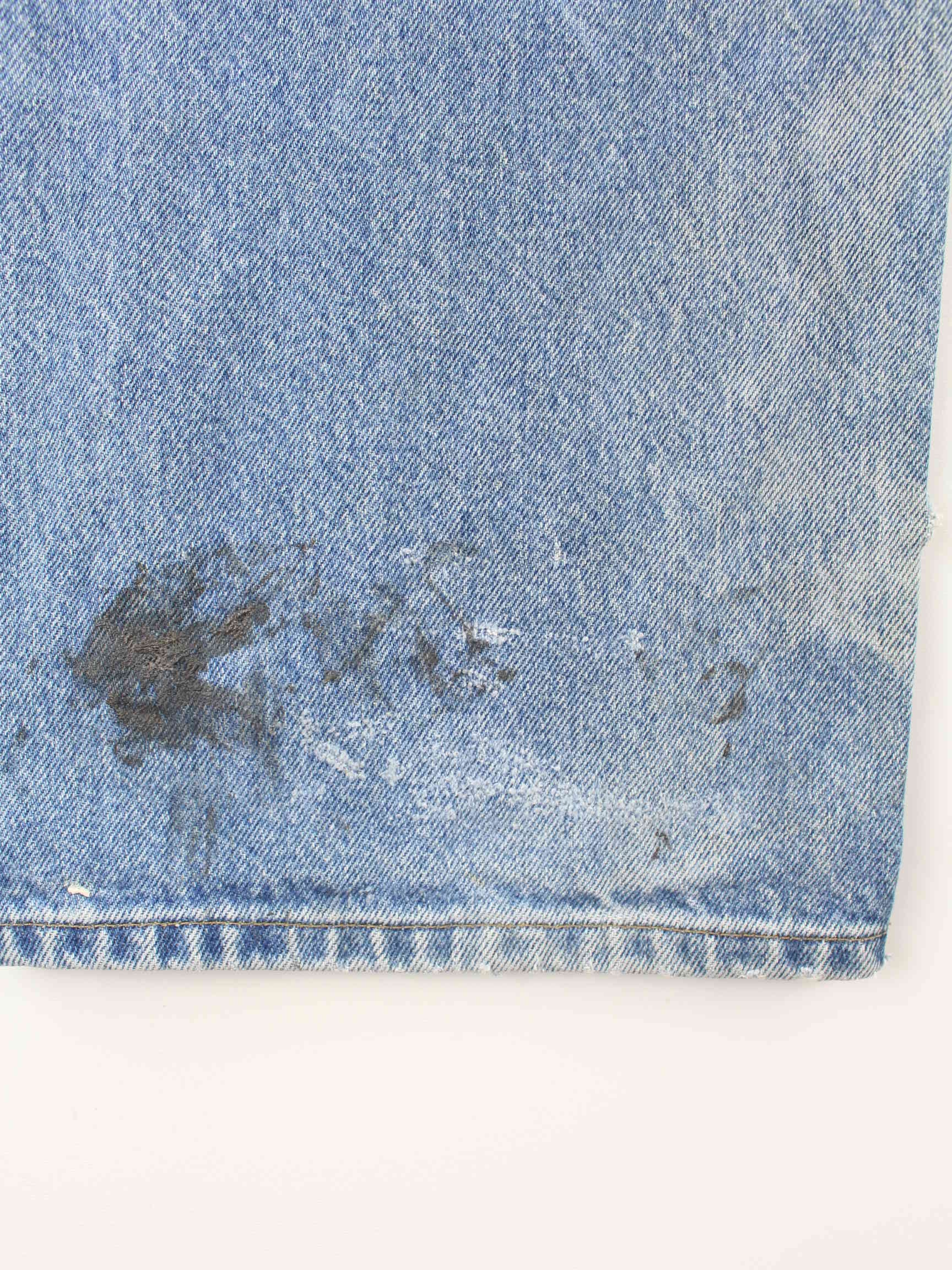 Carhartt y2k Carpenter Jeans Blau W34 L32 (detail image 8)