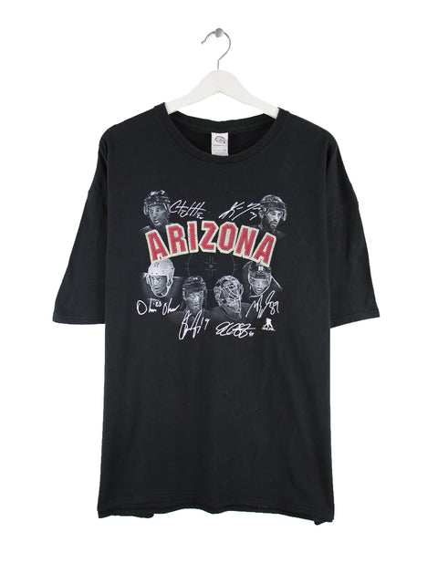 Delta NHL Arizona Print T-Shirt Schwarz XXL