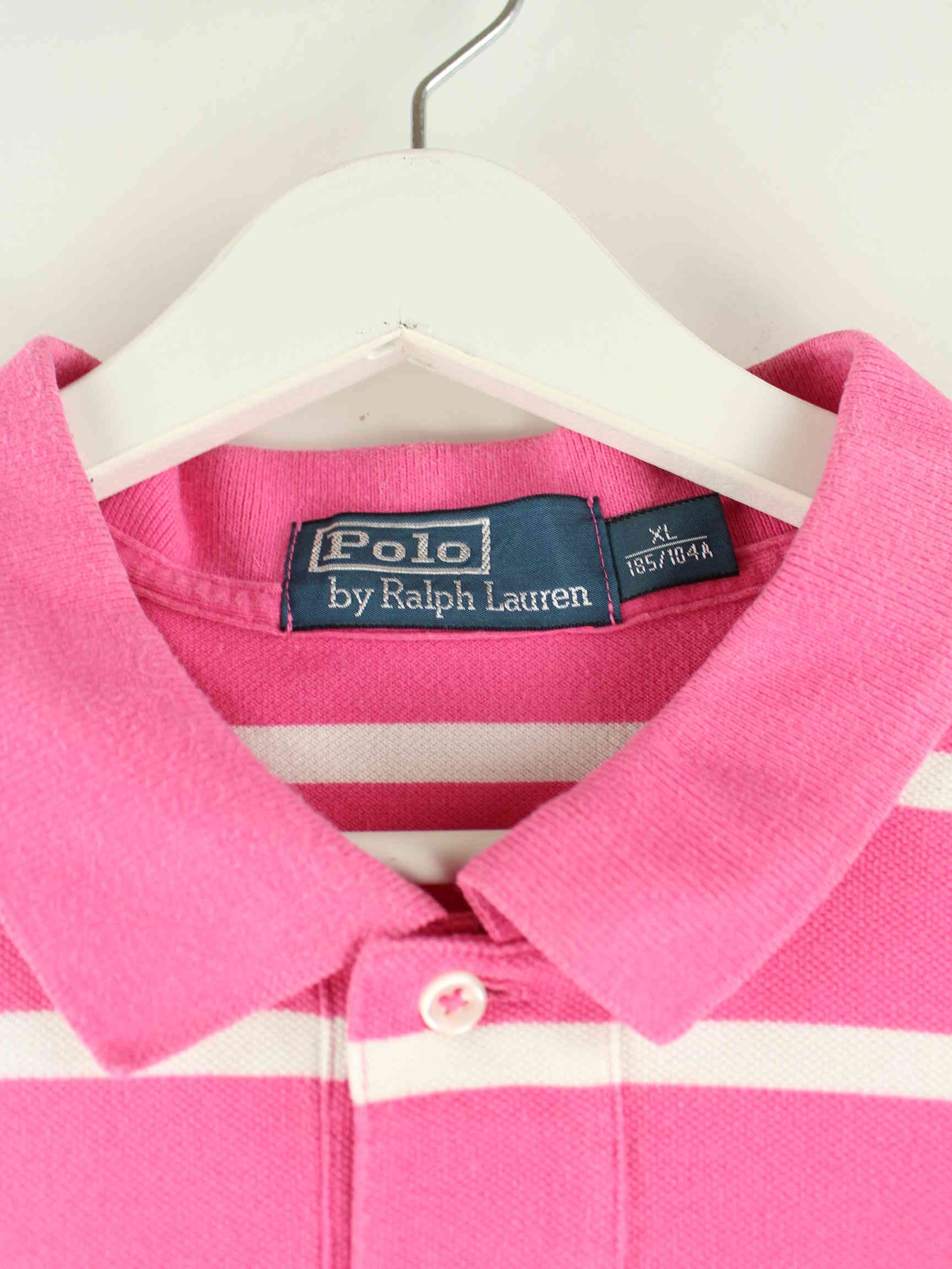 Ralph Lauren 90s Vintage Polo Pink XL (detail image 2)