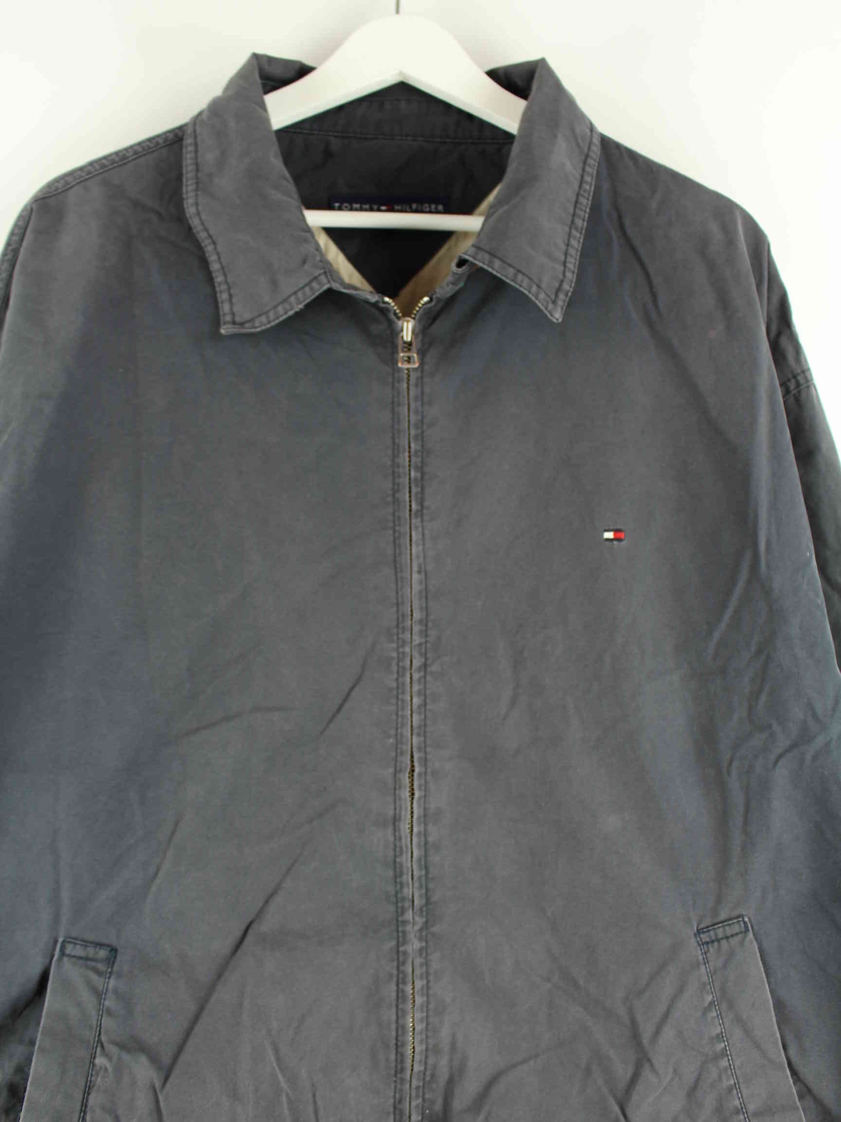 Tommy Hilfiger y2k Harrington Jacke Blau XL (detail image 1)