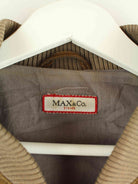Max & Co Damen 90s Vintage Wildleder Bomber Jacke Braun M (detail image 2)