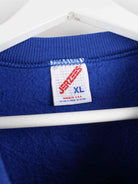 Jerzees 90s Vintage Basic Sweater Blau XL (detail image 2)