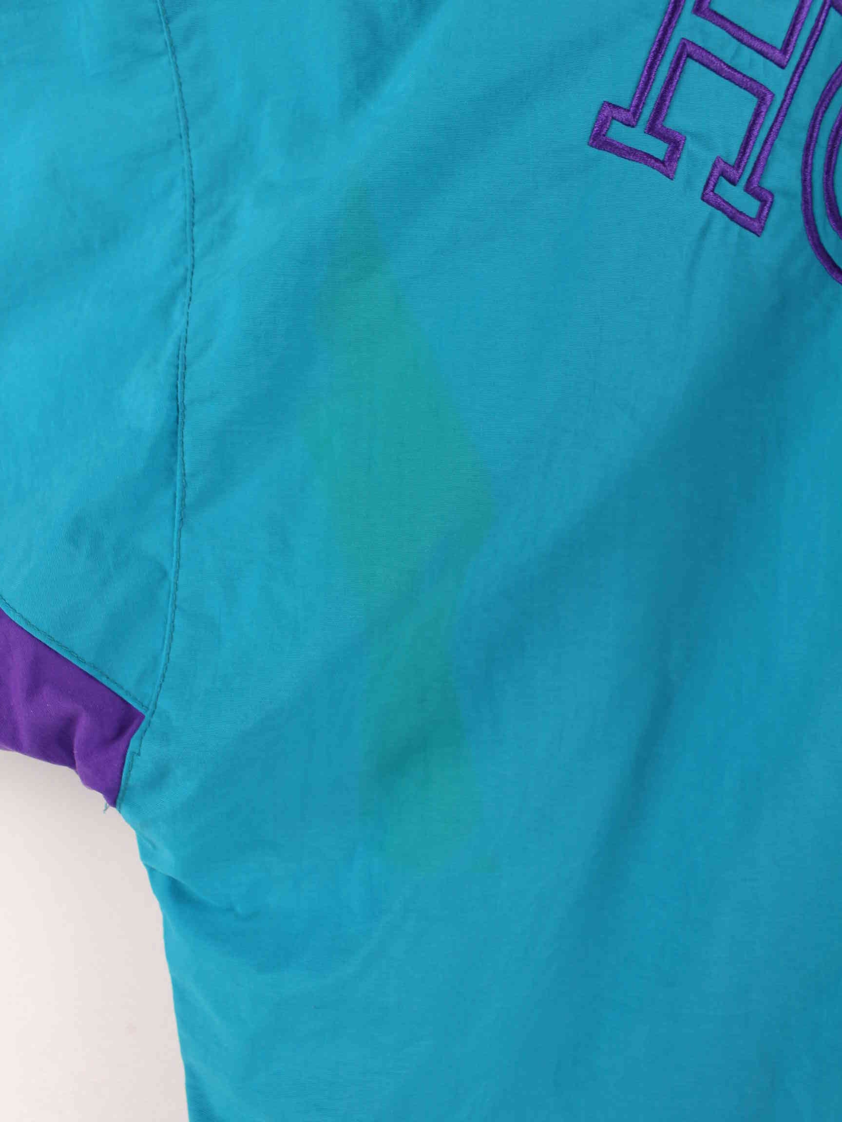 Starter 90s Vintage NBA Hornets Trainingsjacke Türkis XL (detail image 3)