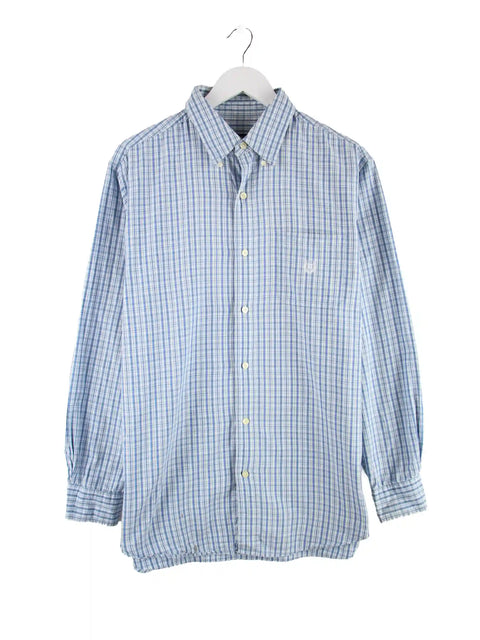 Chaps by Ralph Lauren 00s Check Hemd Blau M