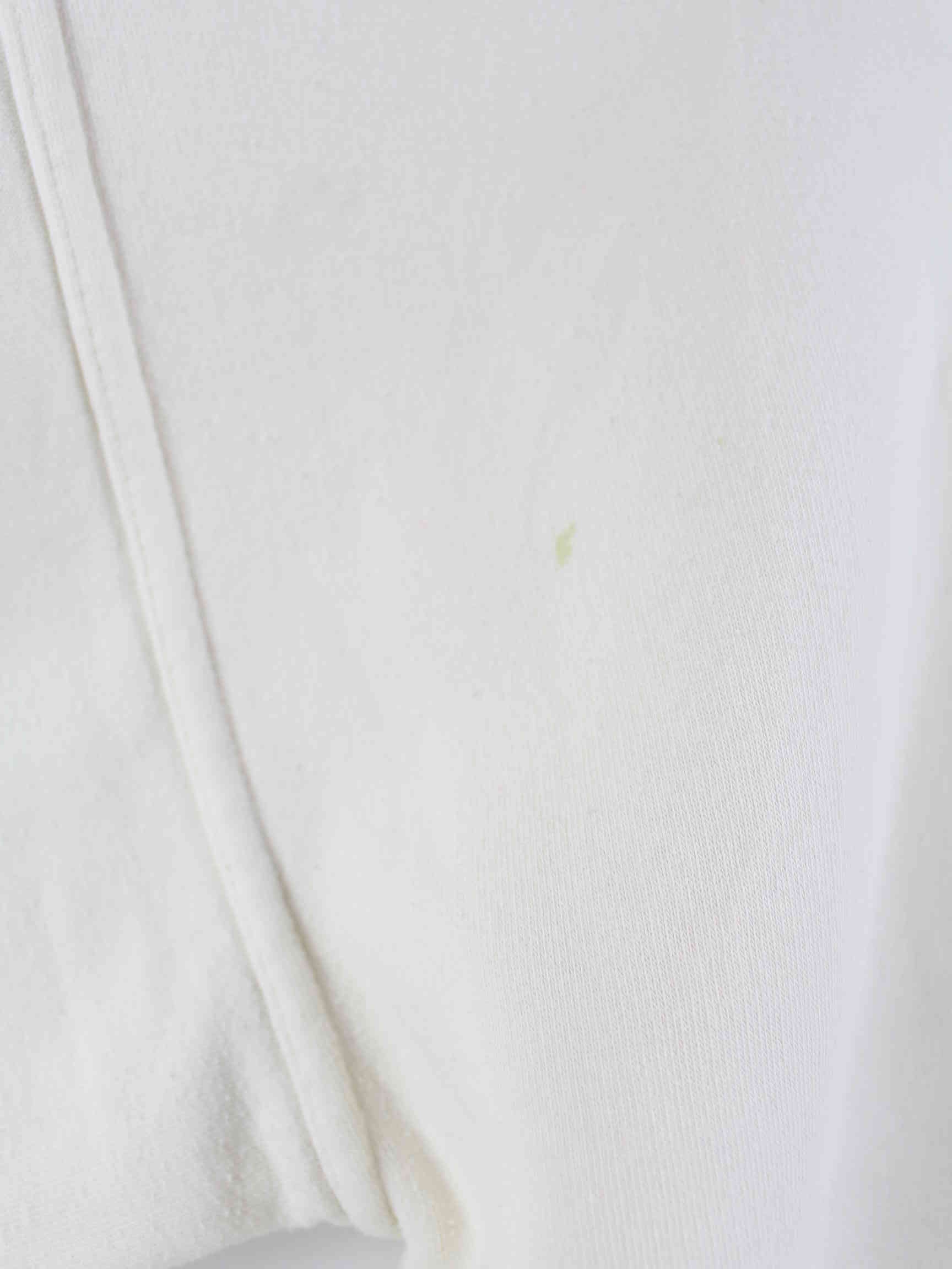 Tommy Hilfiger 90s Vintage Embroidered Hoodie Beige XL (detail image 4)