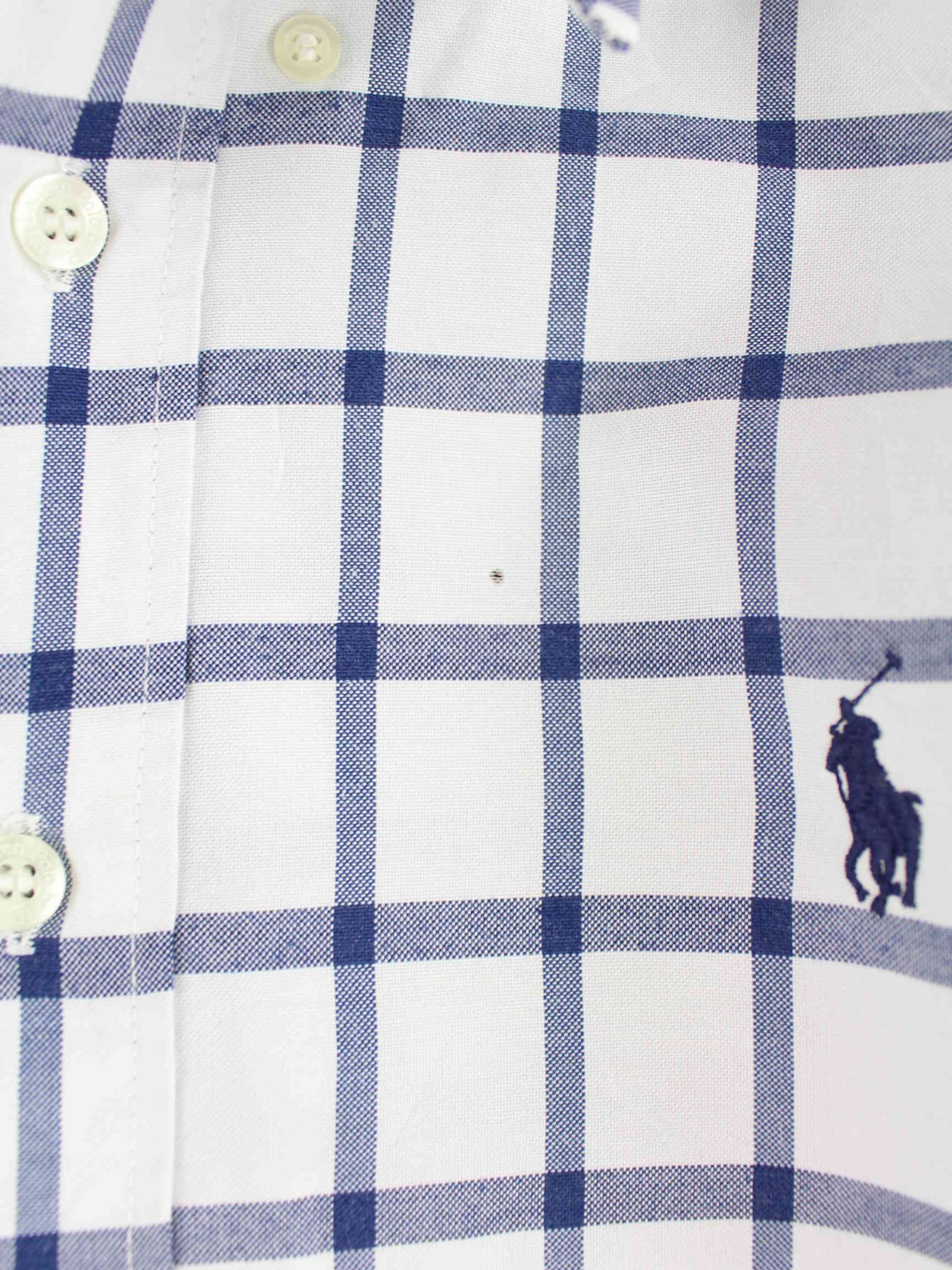 Ralph Lauren Kariertes Hemd Weiß XXL (detail image 2)