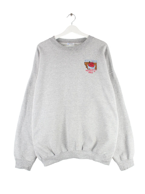 Port & Company 00s Billings Bulls Sweater Grau XL