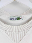 Lacoste 90s Vintage Basic Sweater Beige XS (detail image 2)