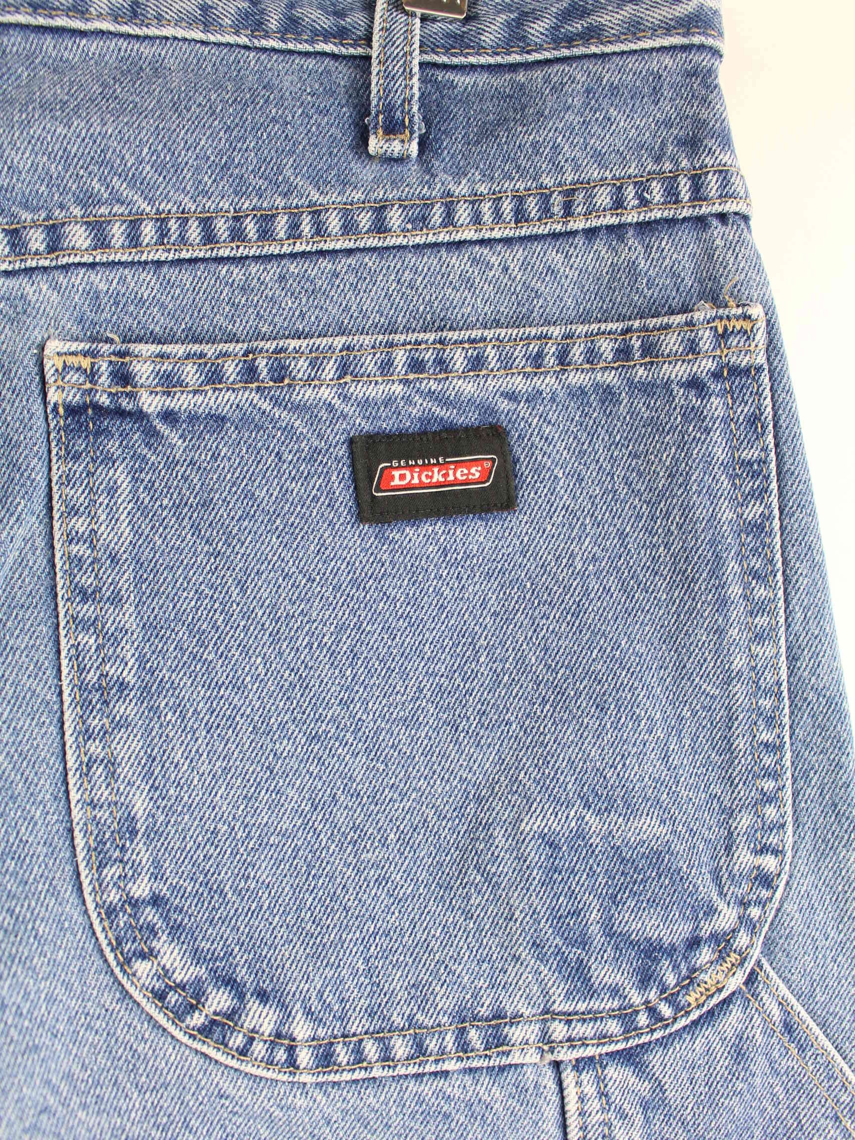 Dickies y2k Relaxed Fit Carpenter Jeans Shorts Blau (detail image 1)