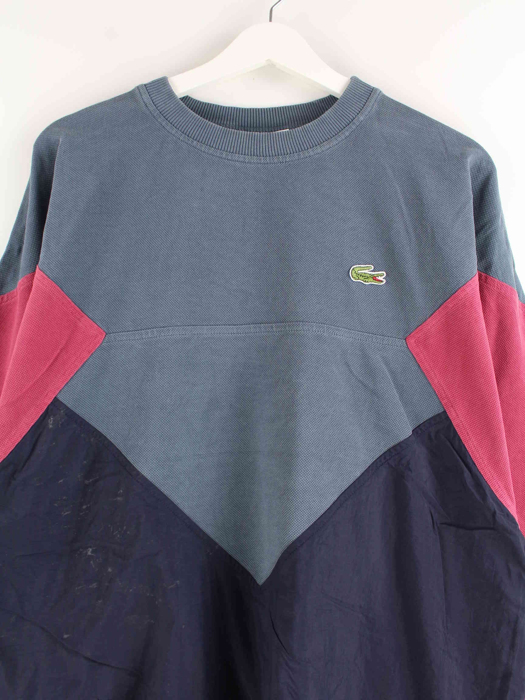 Lacoste 90s Vintage Sweater Mehrfarbig L (detail image 1)