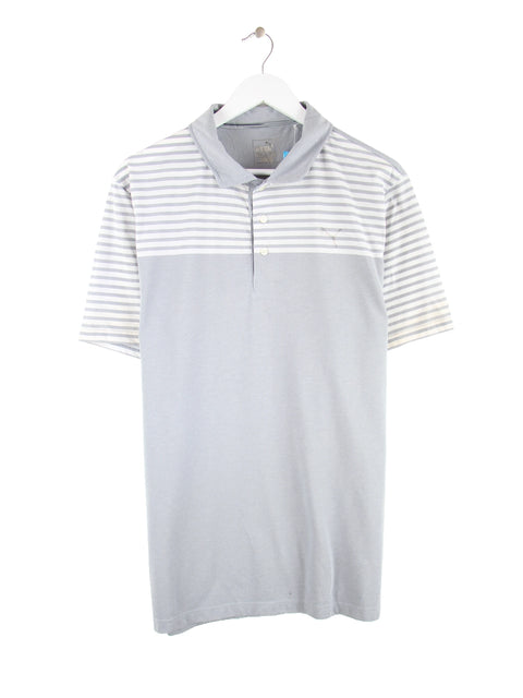 Puma Stripe Polo Grau XL