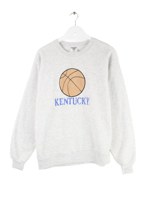Jerzees 90s Vintage Kentucky Sweater Grau L