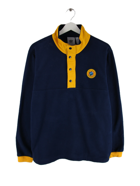 Adidas Fleece Blau M – Vorderseite