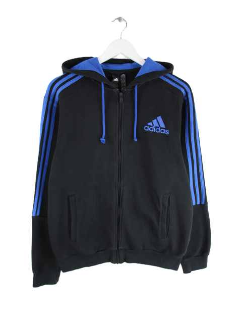 Adidas Hoodie Schwarz M – Vorderseite