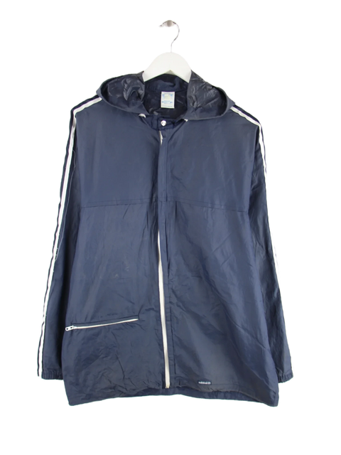 Adidas Leichte Jacke Blau XL – Vorderseite