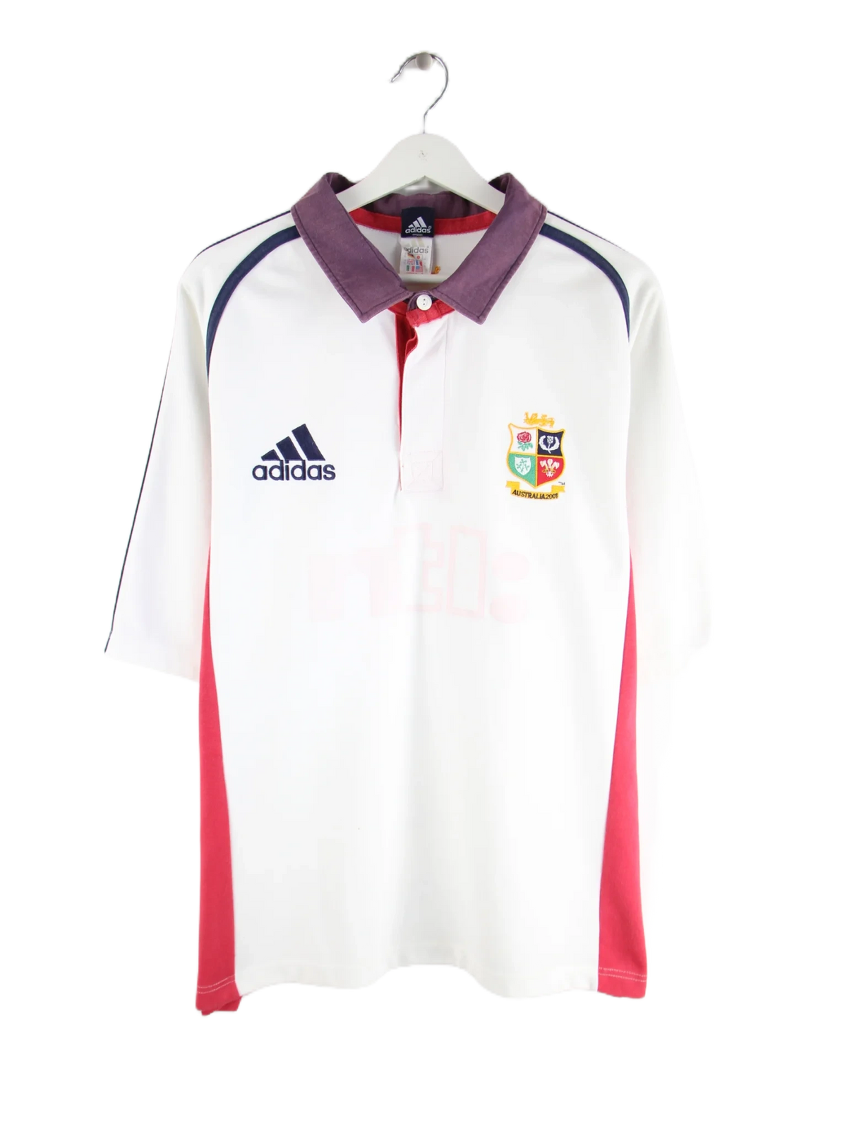 Adidas Polo Weiß XL – Vorderseite