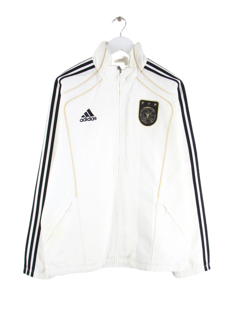 Adidas Trainingsjacke Weiß M – Vorderseite