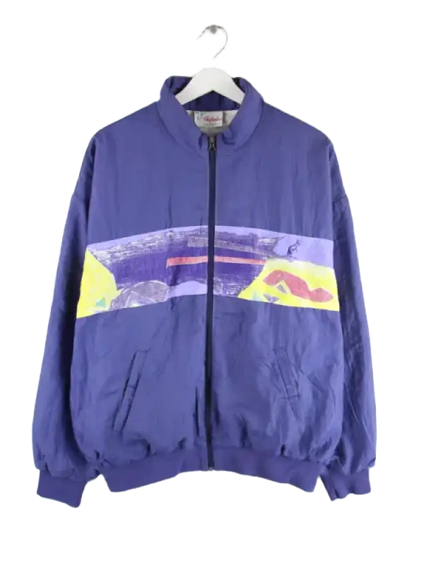 Australian Trainingsjacke Lila XL – Vorderseite