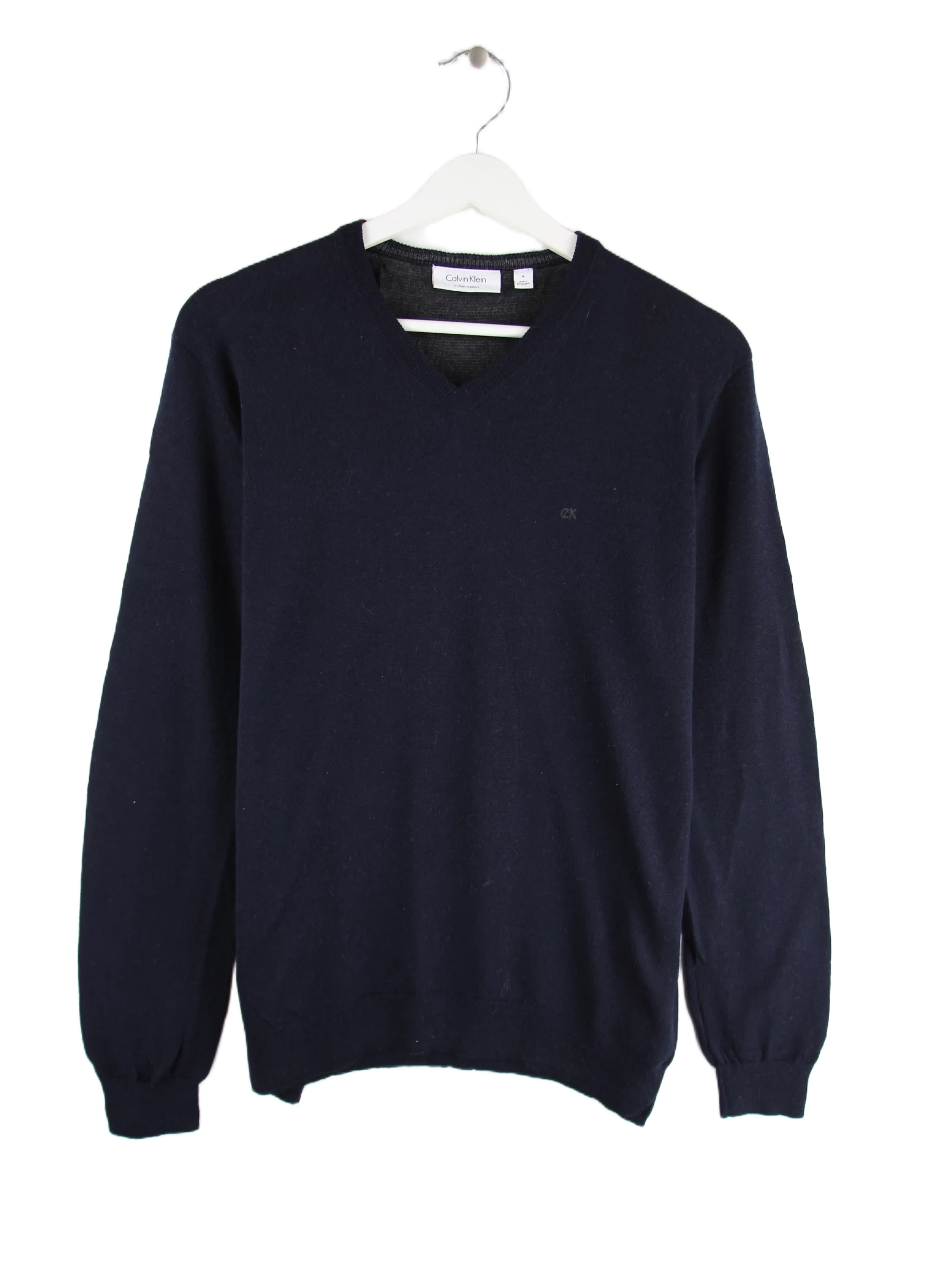 Calvin Klein Pullover Blau M – Vorderseite