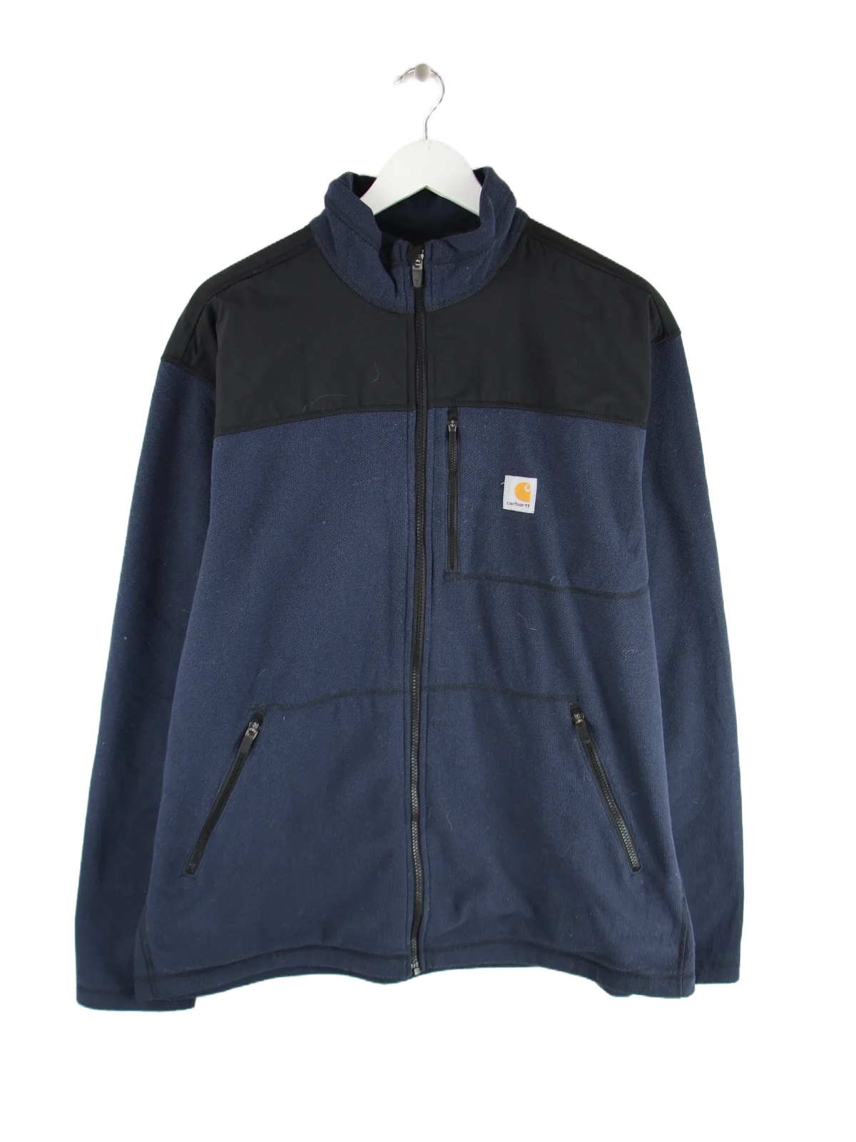 Carhartt Fleece Blau XL – Vorderseite