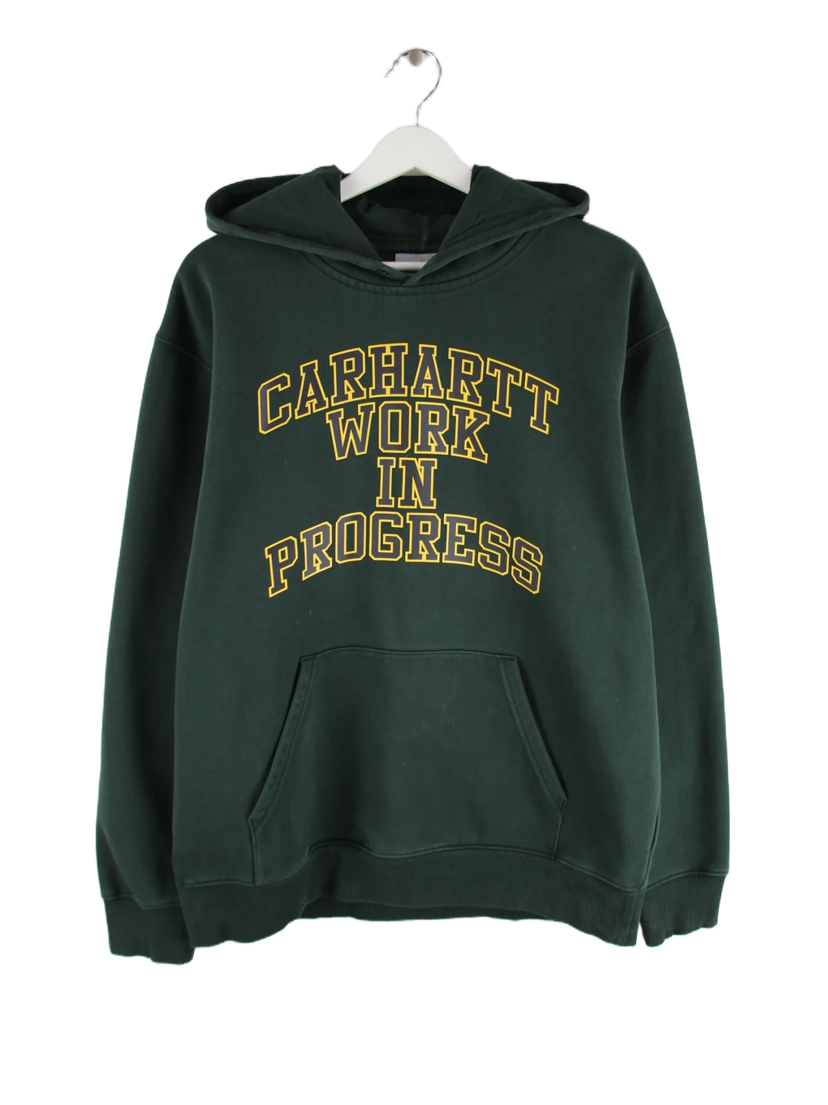 Carhartt Hoodie Grün XL – Vorderseite