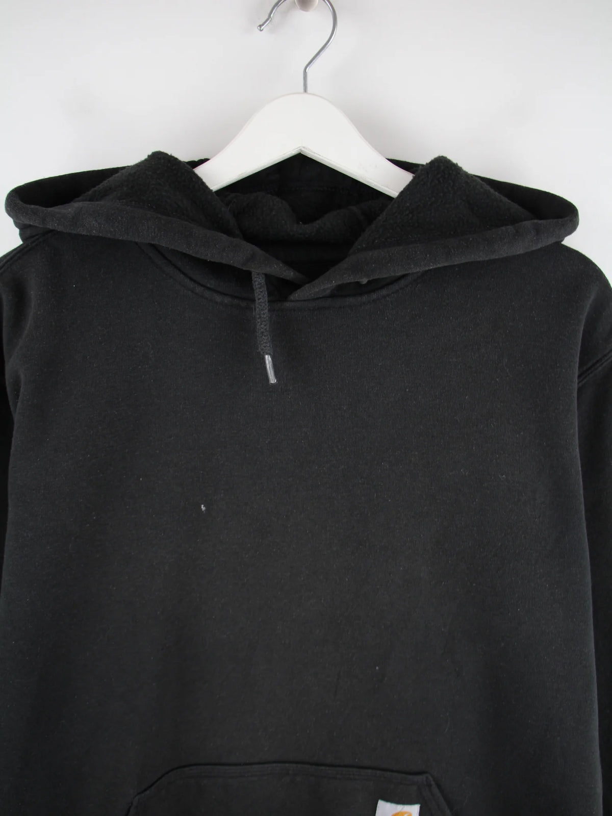 Carhartt Hoodie Schwarz L – Detailansicht Vorderseite