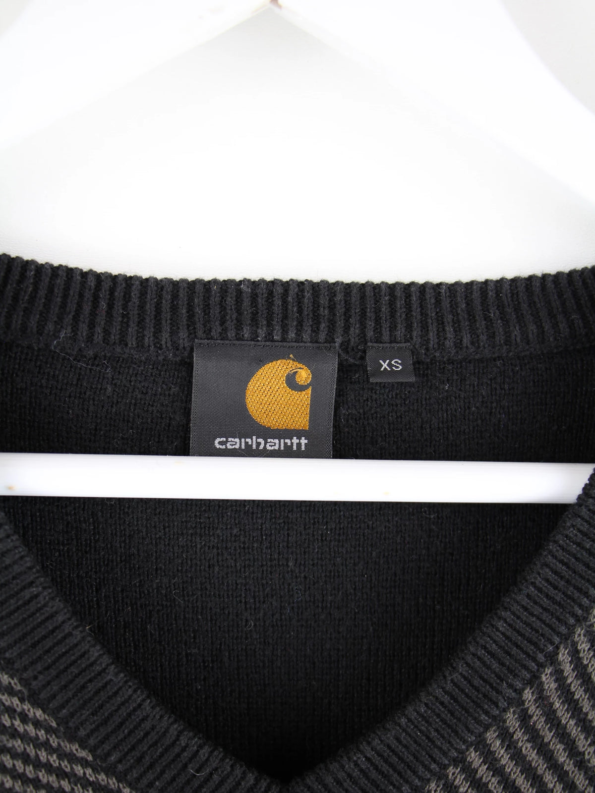 Carhartt Pullover Schwarz S – Etikett