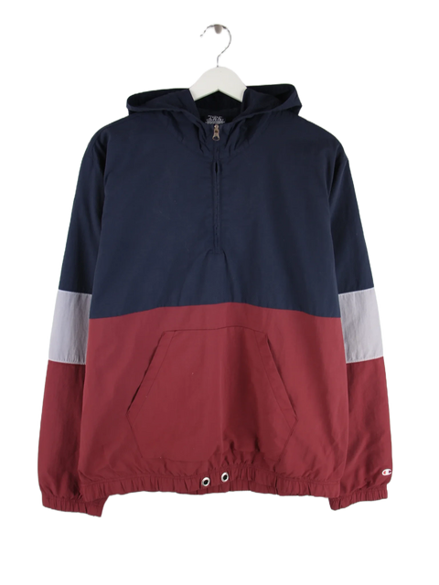 Champion Windbreaker Blau L – Vorderseite