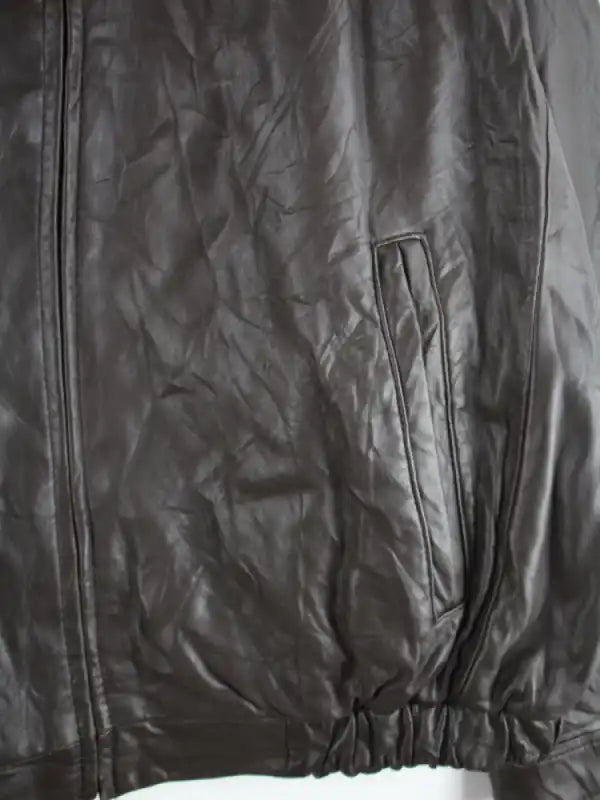Chaps by Ralph Lauren Lederjacke Braun XXL – Detailbild 1