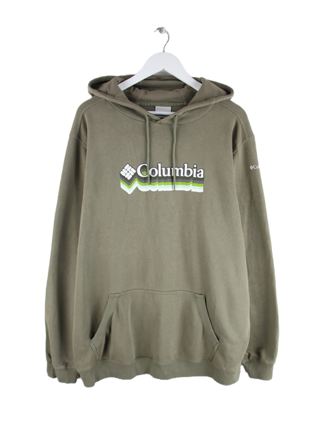 Columbia Hoodie Grün XL – Vorderseite