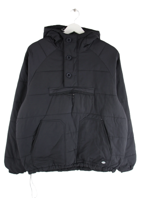 Dickies Windbreaker Schwarz S – Vorderseite
