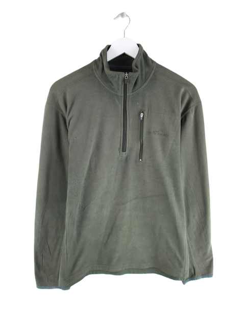 Eddie Bauer Fleece Grün L – Vorderseite