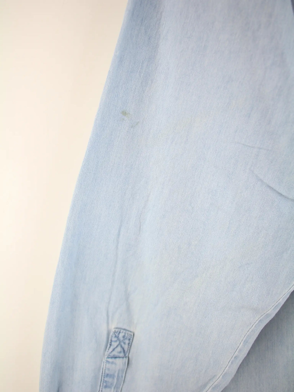 Eddie Bauer Freizeit Hemd Blau L – Detailbild 4