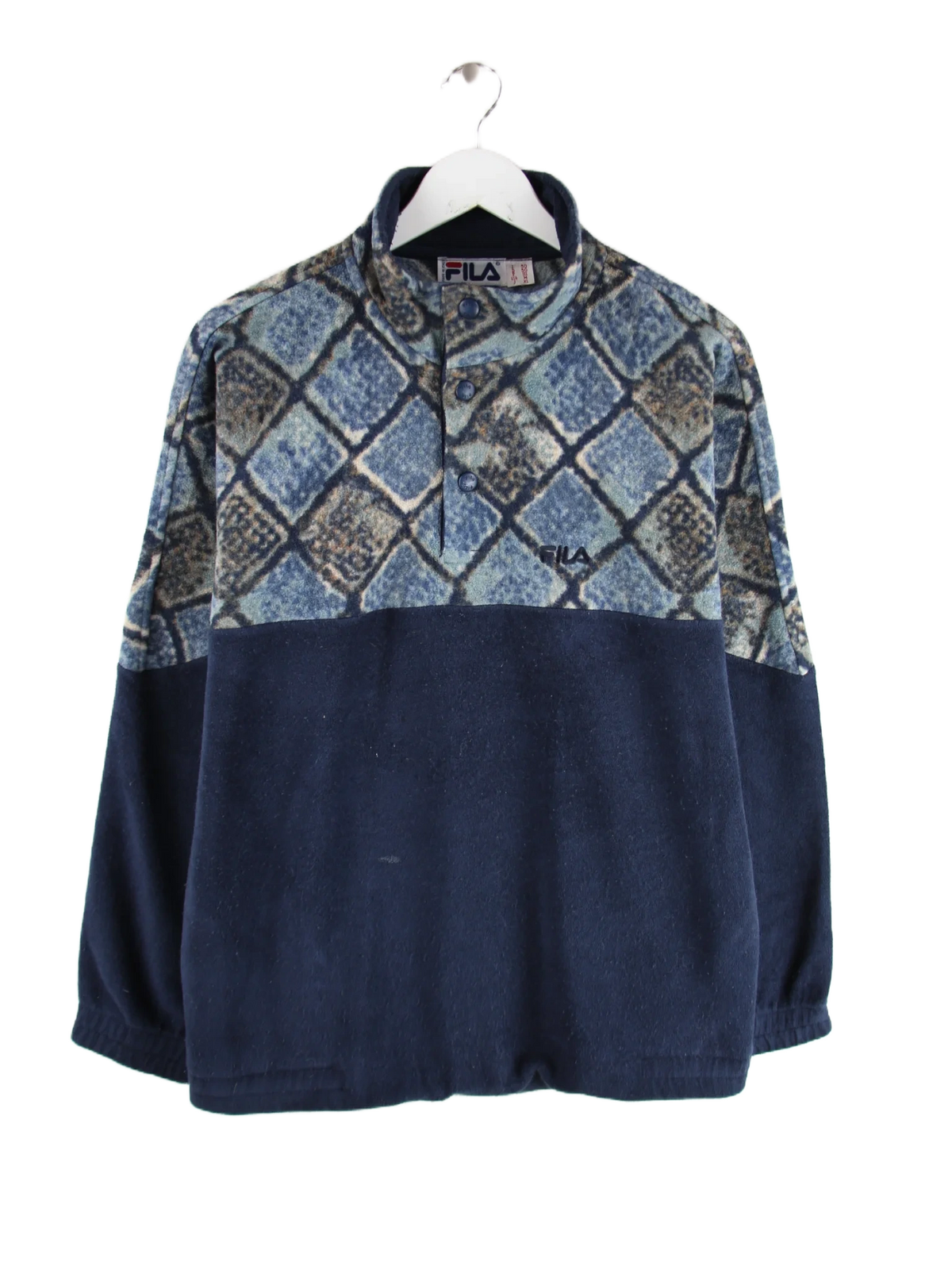 Fila Sweater Blau L – Vorderseite