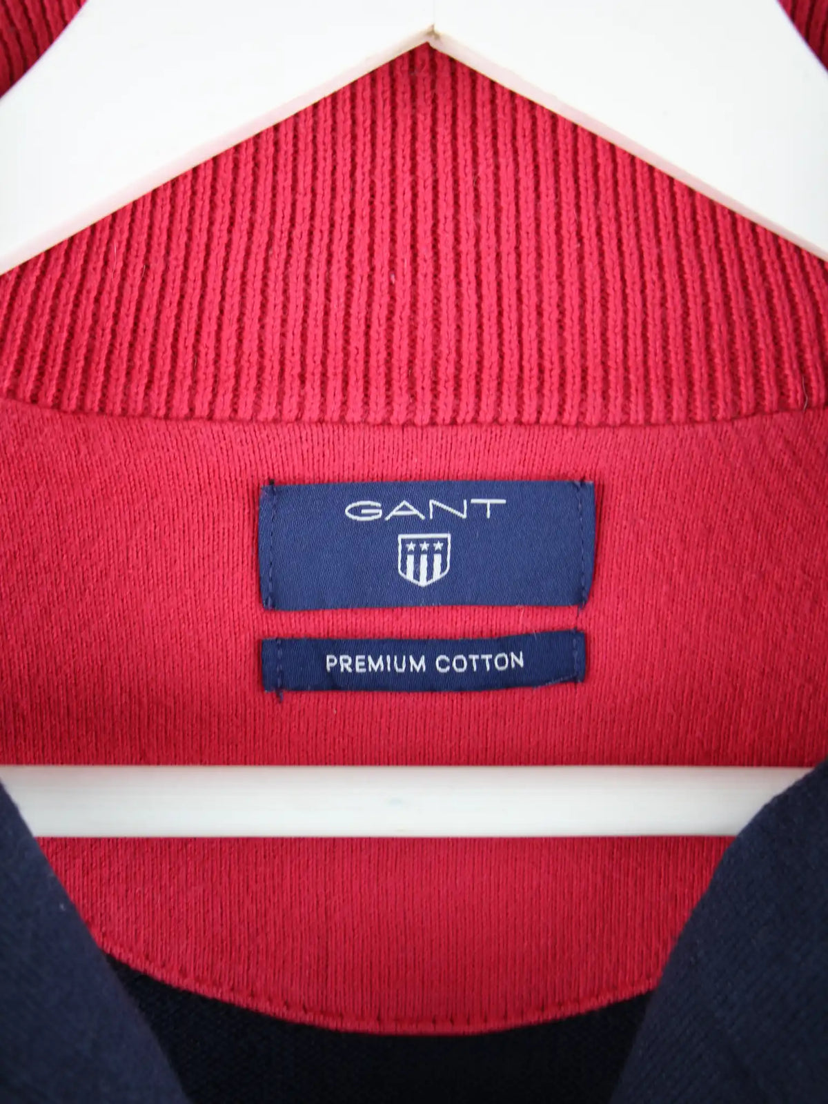 Gant Pullover Blau S – Etikett