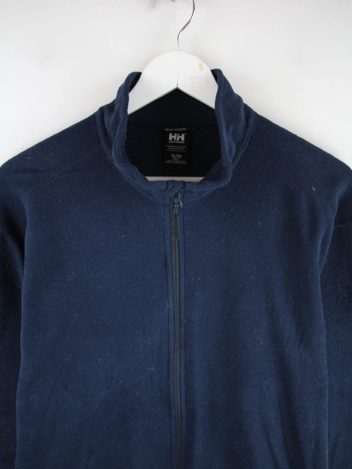 Helly Hansen Fleece Blau XL – Detailansicht Vorderseite