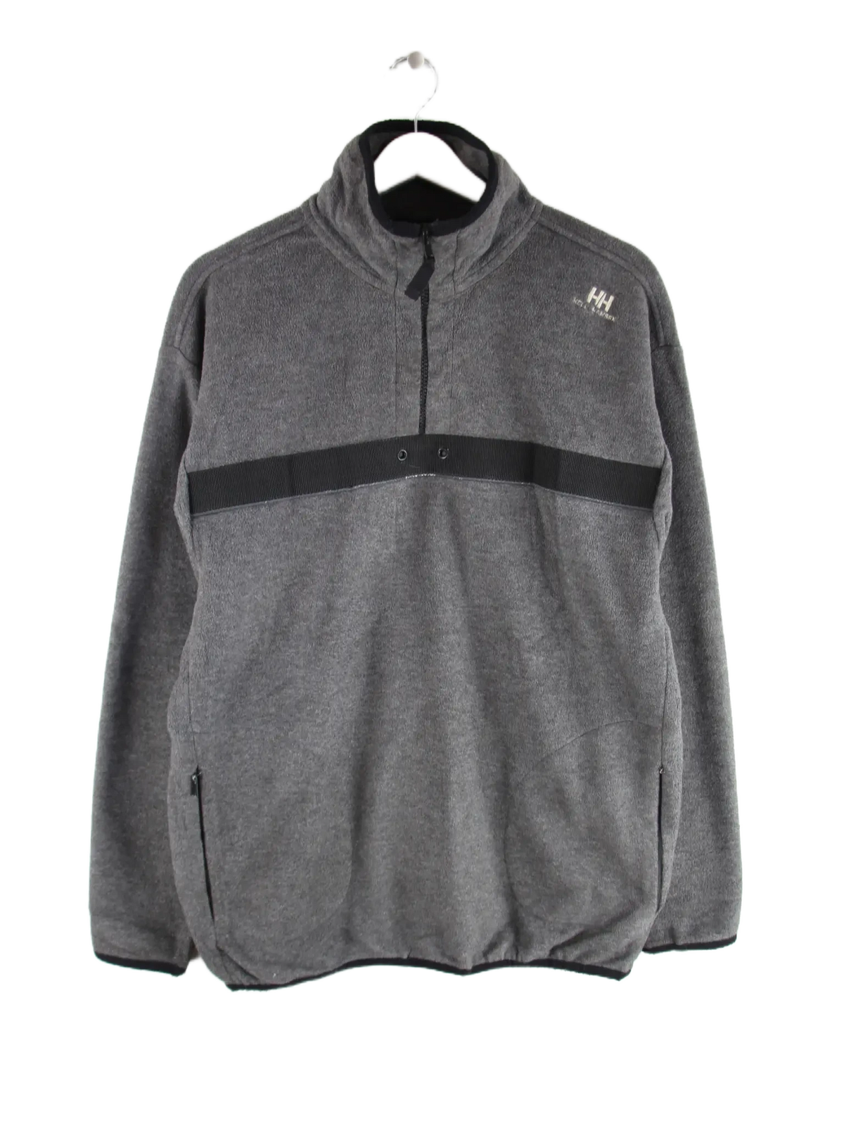 Helly Hansen Fleece Grau M – Vorderseite