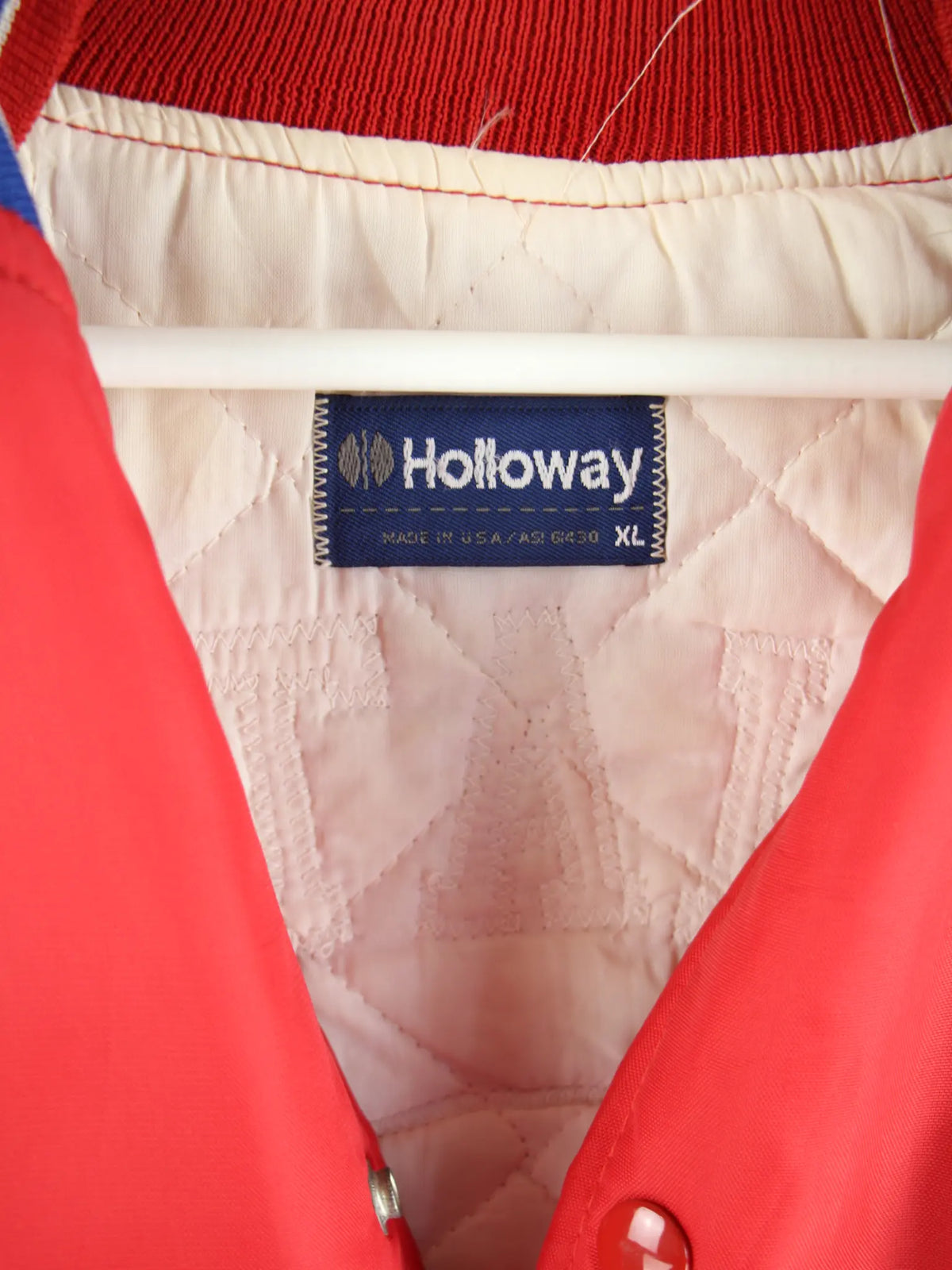 Holloway Jacke Rot XL – Etikett