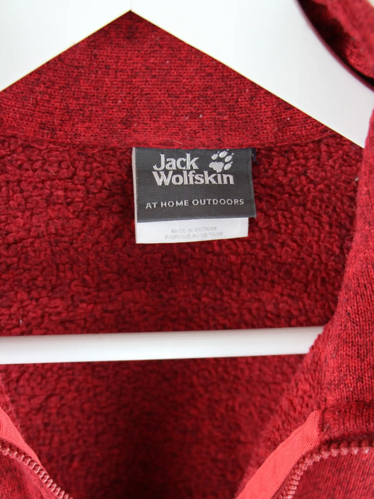 Jack Wolfskin Fleece Rot M – Etikett