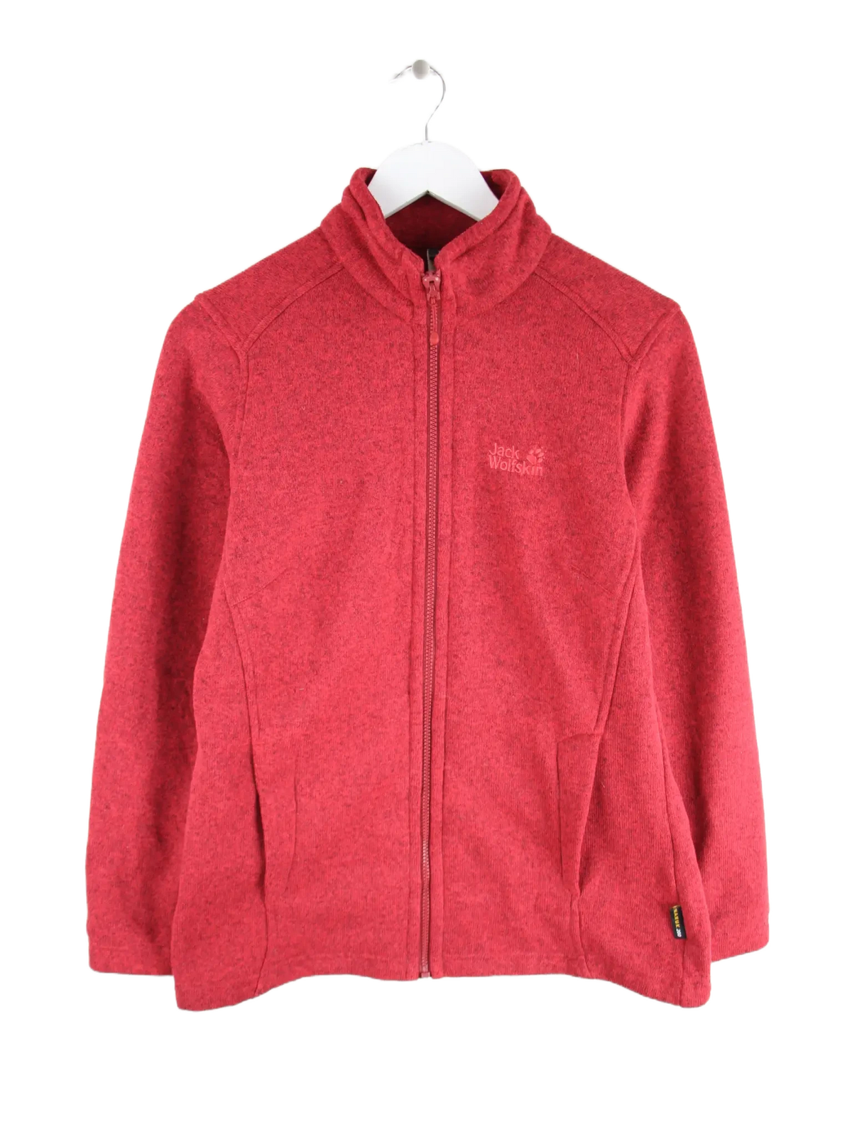 Jack Wolfskin Fleece Rot M – Vorderseite