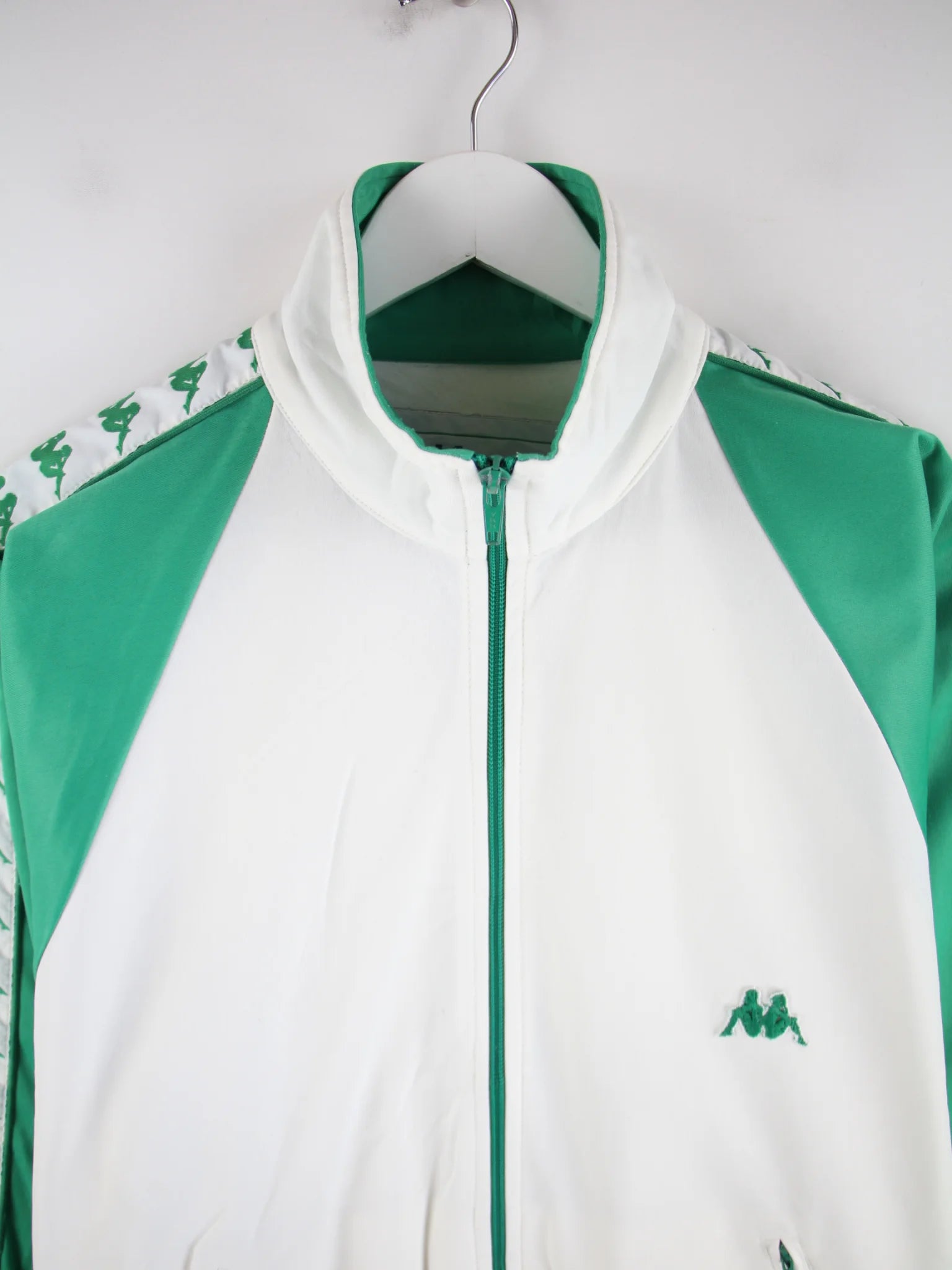 Kappa Trainingsjacke Mehrfarbig M – Detailansicht Vorderseite