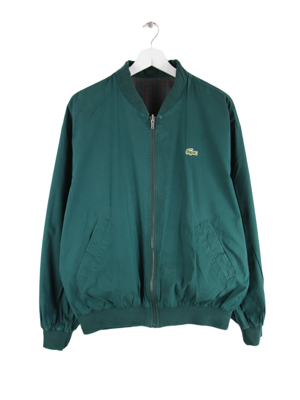 Lacoste Leichte Jacke Grün L – Vorderseite