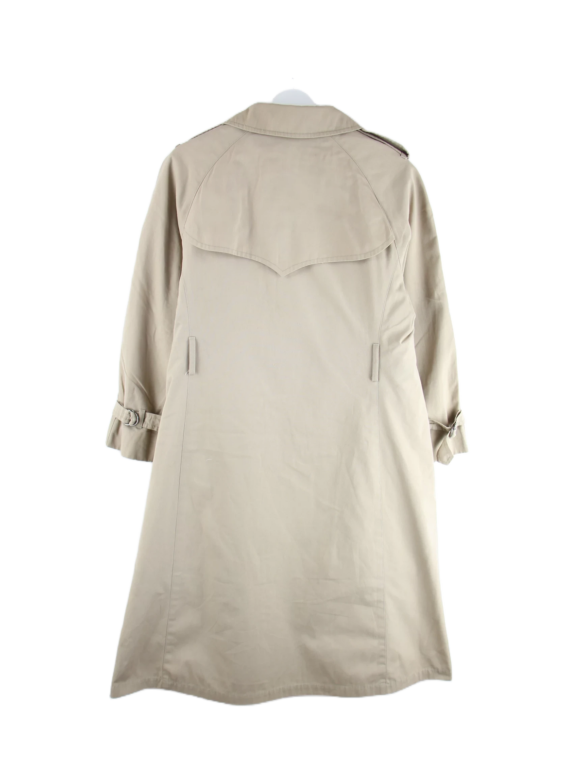 London Fog Mantel Beige M – Rückseite