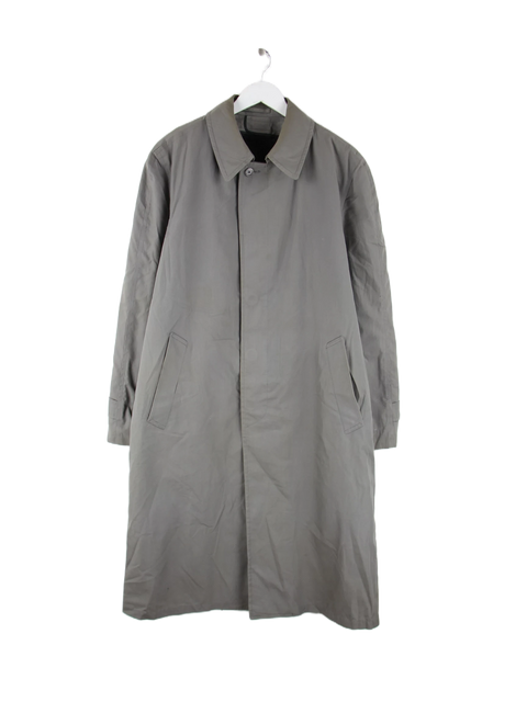 London Fog Mantel Grau XL – Vorderseite