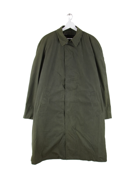London Fog Mantel Olive XL – Vorderseite
